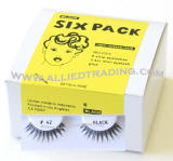 eyelash # 42, wholesale cheap eyelashes in bulk, upper eyelashes, low cost eyelash extensions, discount natural false eyelashes, 6 pack, sold in pack quantity,