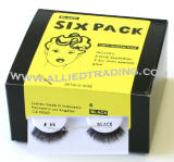 Style # 66, false eyelashes 6 pack in bulk, wholesale eyelash extensions, upper lashes, sold in pack quantity, natural eyelashes