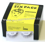 Style # 68, false eyelashes 6 pack in bulk, wholesale eyelash extensions, upper lashes, sold in pack quantity, natural eyelashes