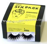 Drag queen eyelashes, longest thickest eyelashes, False eyelash extensions, 6 pack bulk eyelashes, item # BEMTL301, upper eyelashes, wholesale strip eyelashes, sold in pack quantities