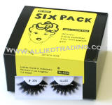 Longest and thickest eyelashes, False eyelash extensions, 6 pack bulk eyelashes, item # BEMTL304, upper eyelashes, wholesale strip eyelashes, sold in pack quantities, eyelash wholesaler allied trading, los angeles, ca 90057 united states