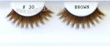 Brown eyelash extensions, pack of 100