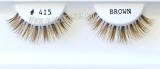 Brown color eyelashes, #415 BR, High quality at bargain price.