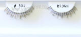Brown bottom eyelashes, #501 BR, High quality at bargain price
