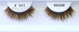 Most popular style brown eyelashes, Natural human hair, # BE605 BR