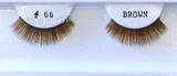 Basic brown eyelashes, #66