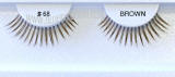 Basic brown eyelashes, #68, 