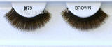Thickest brown eyelashes, pack of 100.