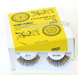 Wholesale eyelashes brown color, bulk brown elashes, # 218 BR, Human hair. 