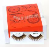 # BEK30BR, Brown false eyelashes,