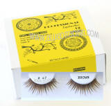 Elegant look brown false lashes, Natural hair, Cheap & reliable