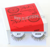 Wholesale brown eyelash extension, # 601 brown, Reliable & elegant, Human hair. 