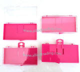 Eyelash case. Dark pink