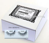 Wispy Type 2. wispies, wispy eyelashes, 12 pack bulk eyelashes, item # BEKWSPTP2, human hair eyelashes, upper eyelashes, wholesale strip eyelashes, sold in 12 pack quantities