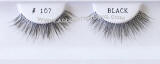 BE107 False strip eyelashes, Human hair lashes