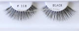 BE118 Human hair regular strip eye lashes, hand tied