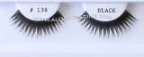 BE138 Human hair fake upper eyelashes, hand tied