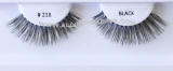 BE218 Human hair fake upper eyelashes, hand tied, feathered