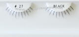 Item #BE27BK Natural hair fake eyelashes, hand tied, feathered, Under eyelashes.