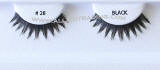 Item # BE28BK Human hair false upper eyelashes, hand tied, Low cost eyelash extensions