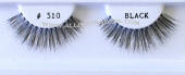 Wholesale 100 pk human hair eyelashes, ITEM # be510 bk