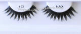 BE062 Human hair fake upper eyelashes, hand tied, feathered