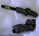 swarovski hair pin barrette