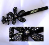 swarovski hair pin barrette