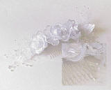BK06 Wedding Hair Comb with Faux Pearl