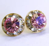 AR104 Xilion Chaton stud earrings