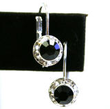 Swarovski Hoop Earrings, 8mm