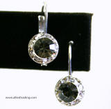 Swarovski Lever back Earrings, 8mm, Allied Trading, Los Angeles