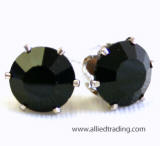 swarovski tulip inspired stud earrings, 10mm