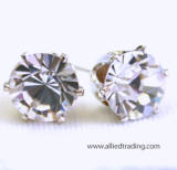 swarovski tulip inspired stud earrings