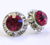 AR194 swarovski chaton studs