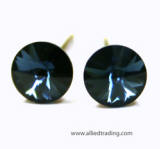 AR201 swarovski round stone studs, 5mm