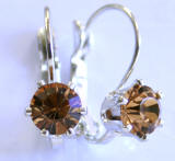 6 Prong Austrian Crystal Leverback Earrings, www.alliedtrading.com