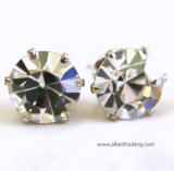 swarovski tulip inspired stud earrings, 12mm, www.alliedtrading.com