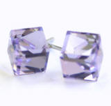 AR532 Swarovski Cube 4840 Studs, 6mm