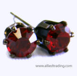 AR85 SWAROVSKI TULIP INSPIRED PRONG SET EARRINGS, 6MM