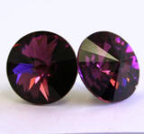 AR937 Swarovski Rivoli Stud earrings, 14mm