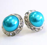 wholesale pearl earrings 20mm