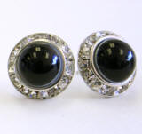 pearl stud earrings 15mm