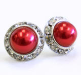 pearl studs earrings