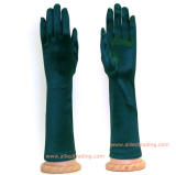 8BL ELBOW LENGTH FASHION GLOVES, HUNTER GREEN