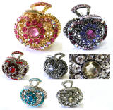 wholesale hair accessories, swarovski elements hair claw clips