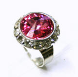 Swarovski Rondelle Ring. item # RN407