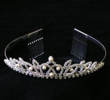 rhinestone full size tiara